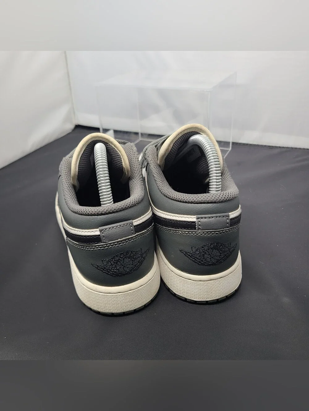 Air Jordan 1 Low GS 'Iron Grey Black' 553560-152 Youth size 7Y